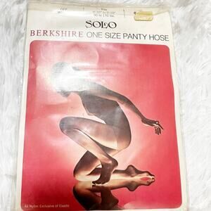 Vintage Berkshire Pantyhose Stockings Off White One Size